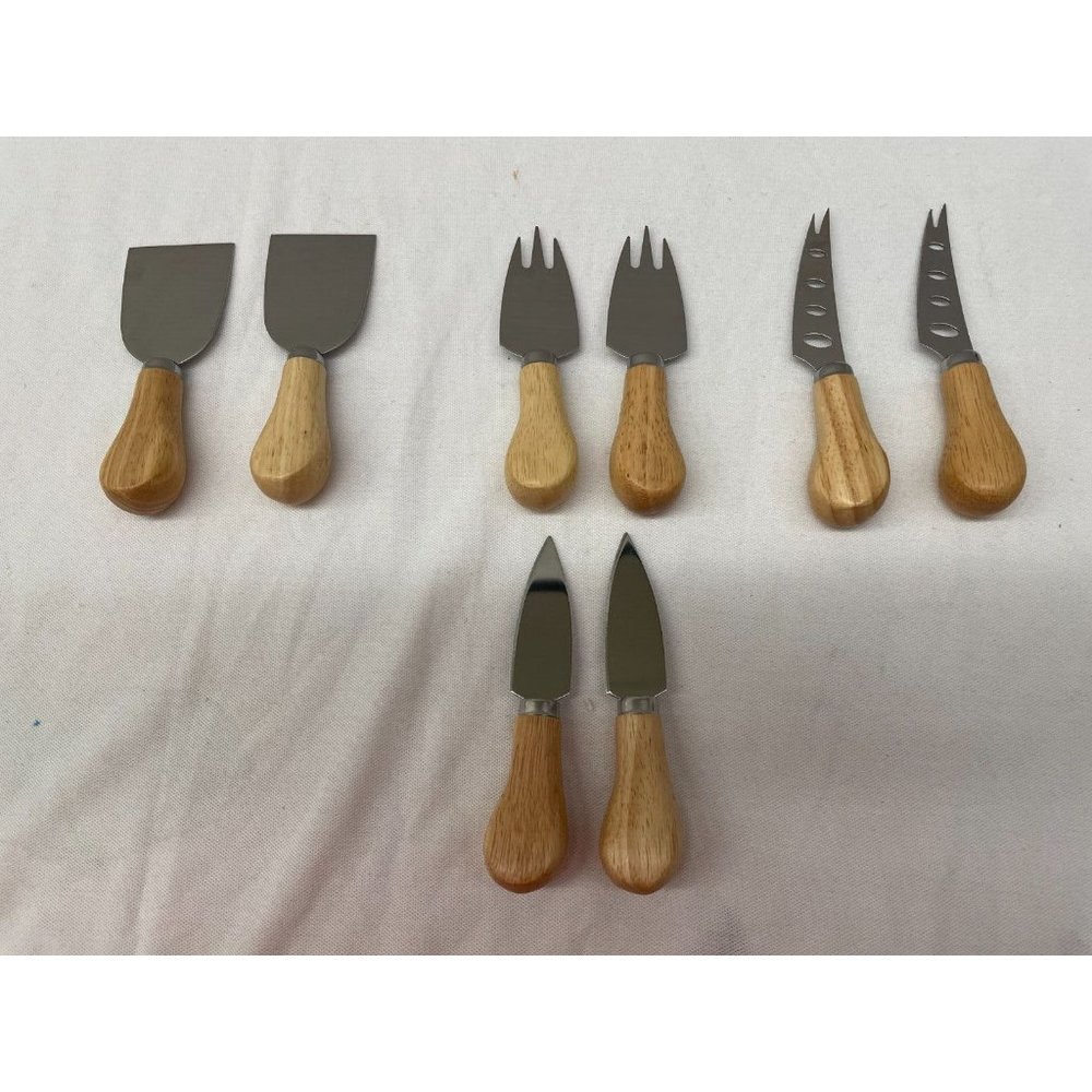 Cheese Knife Set for Charcuterie Board - Set of 8